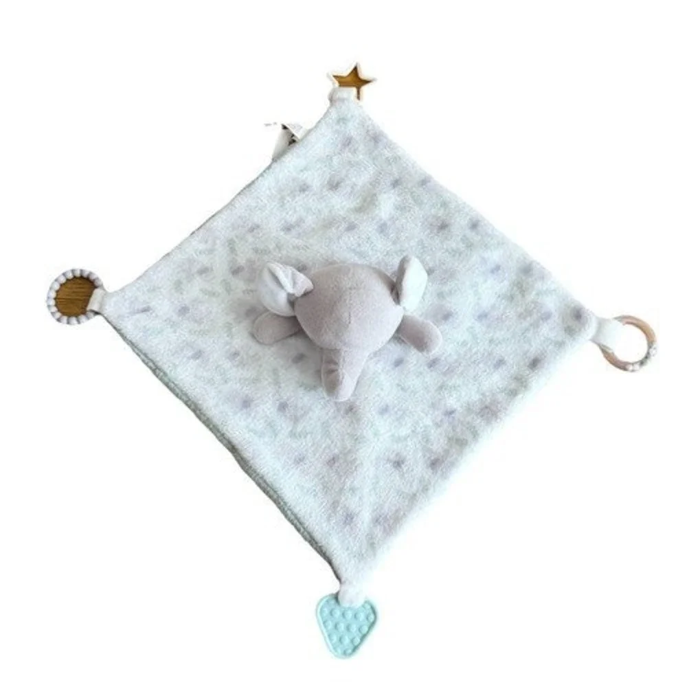 Reseller Lot of 11 Baby Lovey Security Blankets Plush Elephant Bunny Whale Mixed
